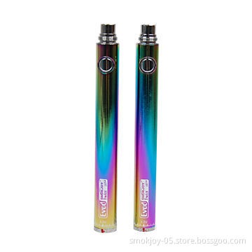 Variable voltage evod kit, evod battery